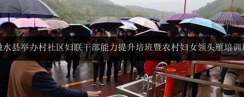 融水縣舉辦村社區(qū)婦聯(lián)干部能力提升培班暨農(nóng)村婦女領(lǐng)頭雁培訓(xùn)班
