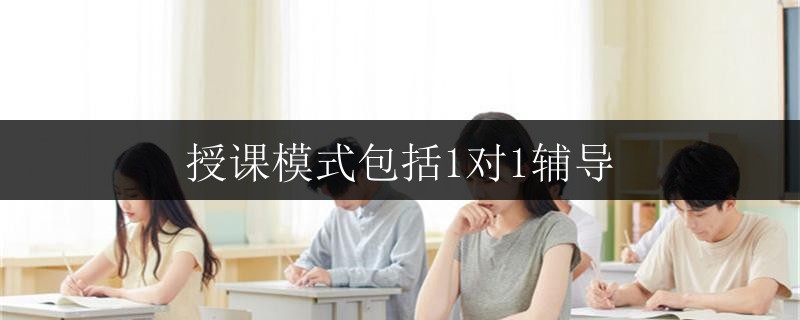 授課模式包括1對1輔導