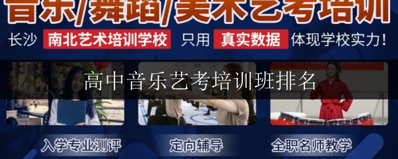 高中音樂藝考培訓(xùn)班排名