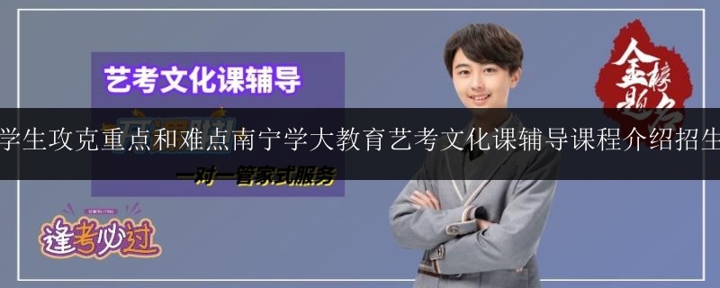 幫助學生攻克重點和難點南寧學大教育藝考文化課輔導課程介紹招生對象