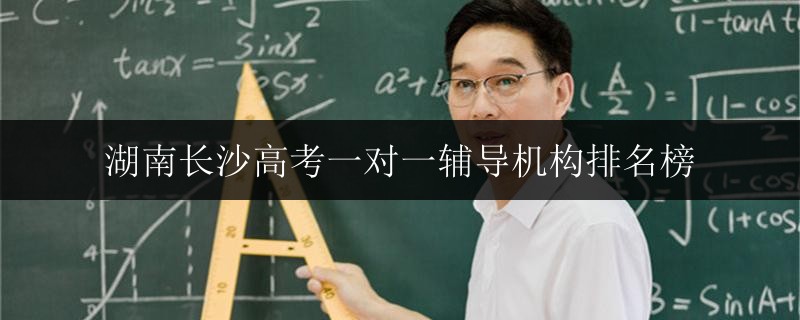 湖南長沙高考一對一輔導(dǎo)機(jī)構(gòu)排名榜